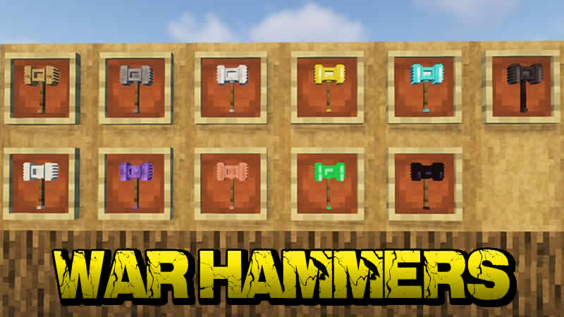 War Hammers Mod for Minecraft