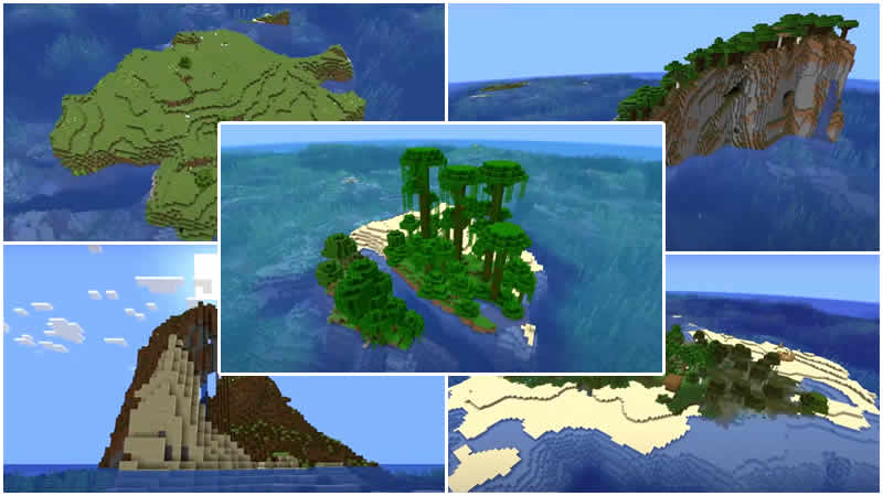 Top 5 Survival Island Seeds for Minecraft 1.20.1