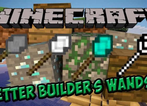 Construction Wand Mod for Minecraft