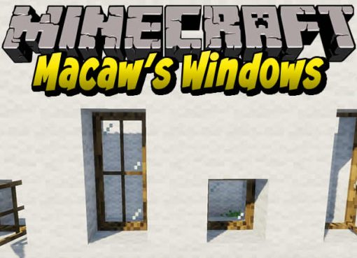 Macaw's Windows Mod for Minecraft