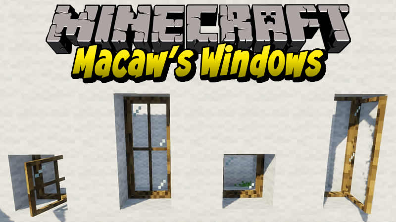 Macaw's Windows Mod for Minecraft