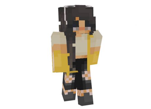 PineappleGirl Skin for Minecraft