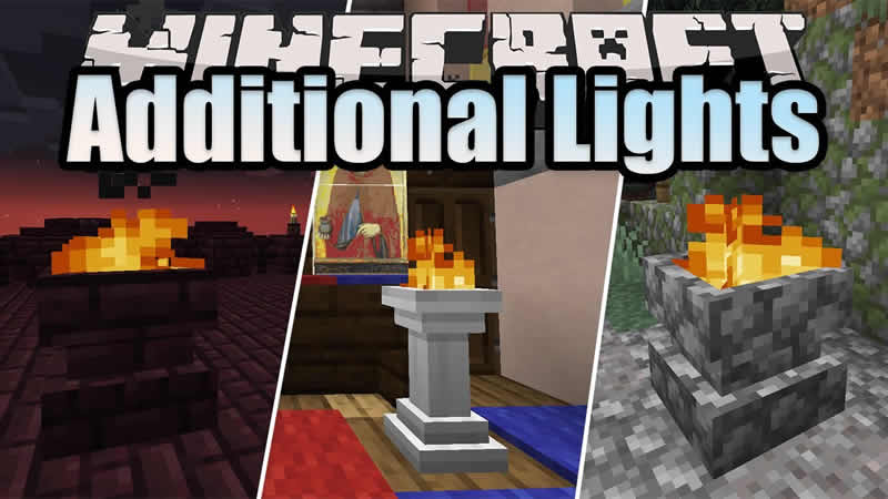 Additional Lights Mod for Minecraft
