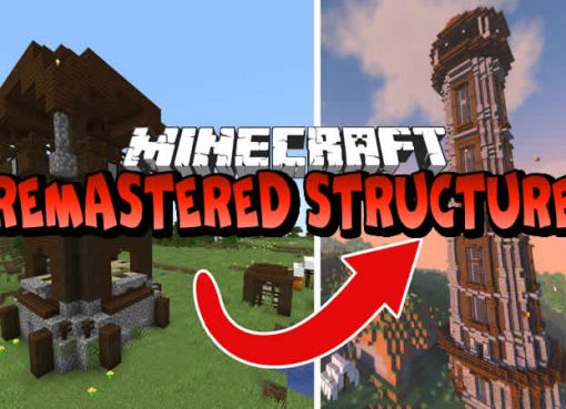 Remastered Structure Mod for Minecraft